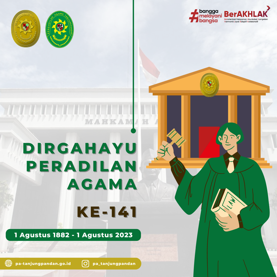 hut peradilan agama 141 tahun